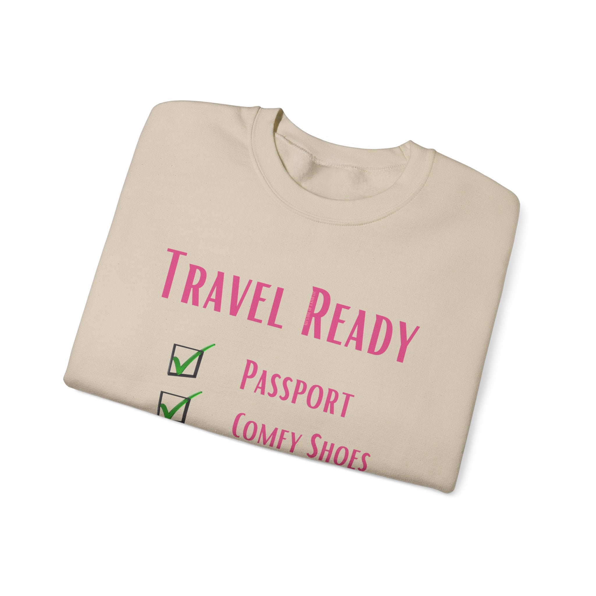 Travel Ready Unisex Heavy Blend™ Crewneck Sweatshirt